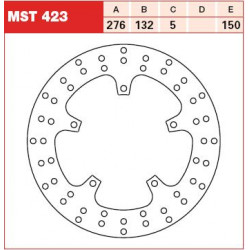 PLĂCUȚE FRÂNĂ SPATE/FAȚĂ TRW-LUCAS MST423 PLĂCUȚE FRÂNĂ SPATE/FAȚĂ TRW-LUCAS MST423