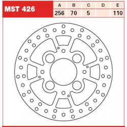 PLĂCUȚE FRÂNĂ SPATE TRW-LUCAS MST426 PLĂCUȚE FRÂNĂ SPATE TRW-LUCAS MST426