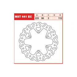 Plăcuțe frână față TRW-LUCAS MST441EC