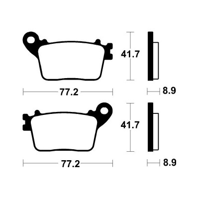 Garnituri frână BREMBO 07HO59SP
