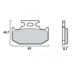 Garnituri frână motocross BREMBO 07KA12TT