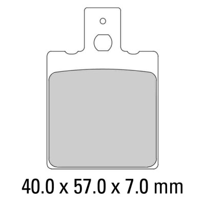 Garnituri frână FERODO FDB207ST