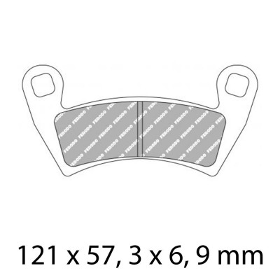 Garnituri frână FERODO FDB2263SG