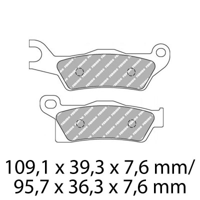 Garnituri frână FERODO FDB2273SG
