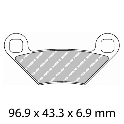 Garnituri frână FERODO FDB2276SG