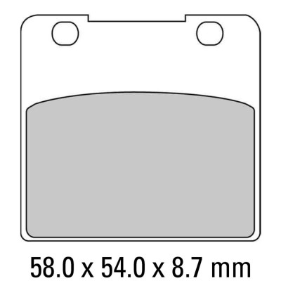Garnituri frână FERODO FDB389ST