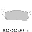 Garnituri frână FERODO FDB570ST Garnituri frână FERODO FDB570ST thumb