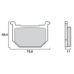 Garnituri frână originale BREMBO 07SU0312