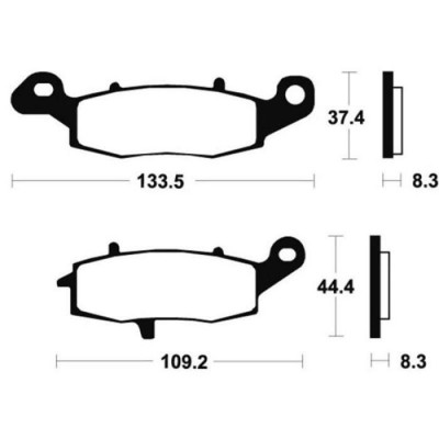 Garnituri frână BREMBO 07KA18SA