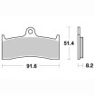 Garnituri frână sport BREMBO 07KA20RC Garnituri frână sport BREMBO 07KA20RC thumb
