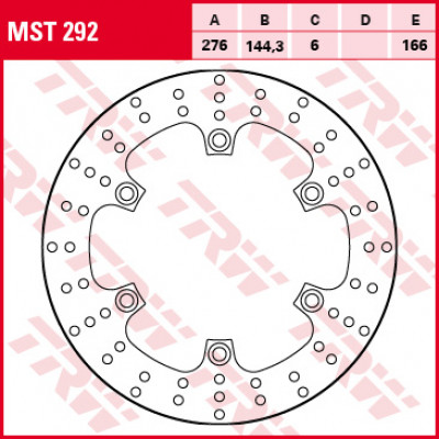 Plăcuțe frână față TRW-LUCAS MST292 Plăcuțe frână față TRW-LUCAS MST292