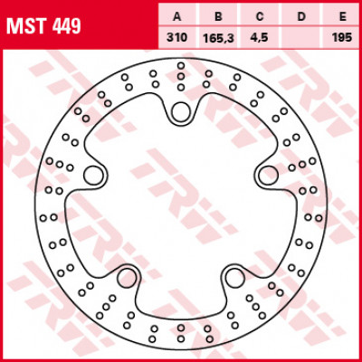 Plăcuțe frână față TRW-LUCAS MST449