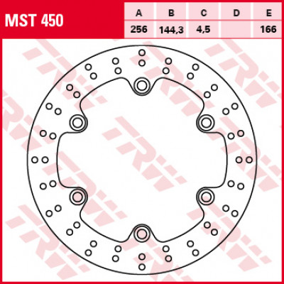Plăcuțe frână față TRW-LUCAS MST450