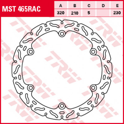 Plăcuțe frână față TRW-LUCAS MST465RAC