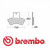 Garnituri frână motocross BREMBO 07PO04SD thumb