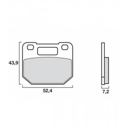 Garnituri frână originale BREMBO 07SU1005 Garnituri frână originale BREMBO 07SU1005