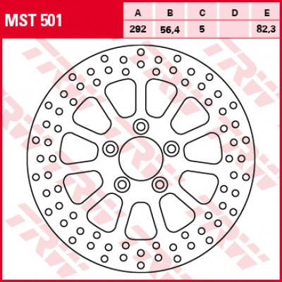 PLĂCUȚE FRÂNĂ SPATE/FAȚĂ TRW-LUCAS MST501 PLĂCUȚE FRÂNĂ SPATE/FAȚĂ TRW-LUCAS MST501