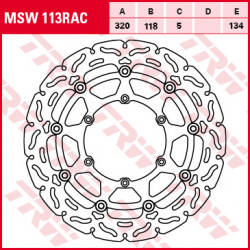DISC FRÂNĂ TRW-LUCAS MSW113RAC
