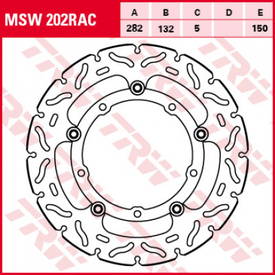 Plăcuțe frână față TRW-LUCAS MSW202RAC