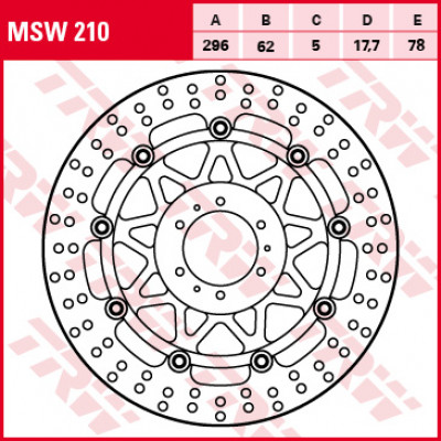 Plăcuțe frână față TRW-LUCAS MSW210