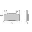 Garnituri frână BREMBO 07SU27SA thumb
