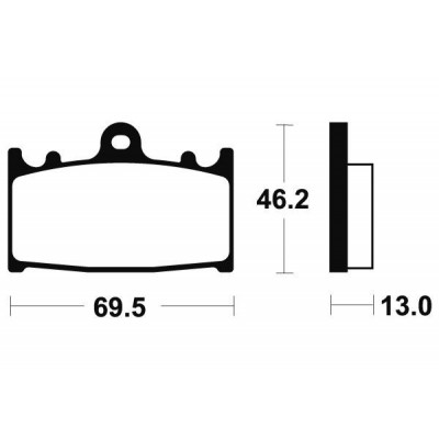 Garnituri frână BREMBO 07SU30SP