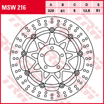 Plăcuțe frână față TRW-LUCAS MSW216