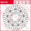 Plăcuțe frână față TRW-LUCAS MSW245 Plăcuțe frână față TRW-LUCAS MSW245 thumb
