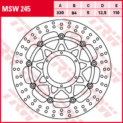 Plăcuțe frână față TRW-LUCAS MSW245