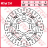 Plăcuțe frână față TRW-LUCAS MSW254