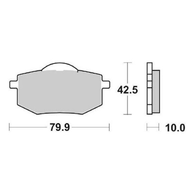 Garnituri frână originale BREMBO 07YA1909