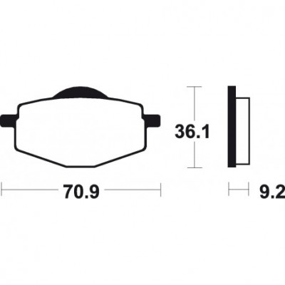 Garnituri frână originale BREMBO 07YA1407