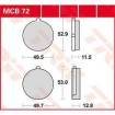 Garnituri frână TRW MCB72 Garnituri frână TRW MCB72 thumb