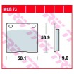 Garnituri frână TRW MCB73 thumb