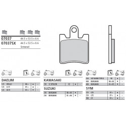 Garnituri frână pentru scuter BREMBO 07037XS Garnituri frână pentru scuter BREMBO 07037XS