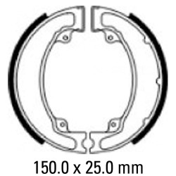 Spate Garnituri frână FERODO FSB750 Spate Garnituri frână FERODO FSB750