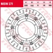 Plăcuțe frână față TRW-LUCAS MSW271 thumb
