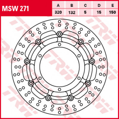 Plăcuțe frână față TRW-LUCAS MSW271 Plăcuțe frână față TRW-LUCAS MSW271