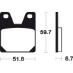 Garnituri frână originale BREMBO 07YA3807 thumb
