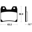 Garnituri frână originale BREMBO 07YA4007 thumb