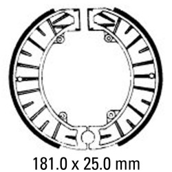 Fața/Spate Garnituri frână FERODO FSB815