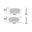 Garnituri frână pentru scuter BREMBO 07075XS Garnituri frână pentru scuter BREMBO 07075XS thumb