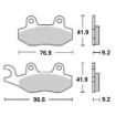 Garnituri frână pentru scuter BREMBO 07076XS thumb