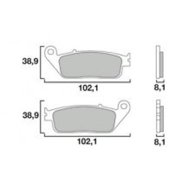 Garnituri frână pentru scuter BREMBO 07074XS