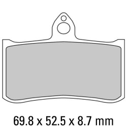 Garnituri frână FERODO FDB858ST