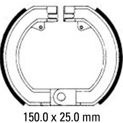 Fața Garnituri frână FERODO FSB869 Fața Garnituri frână FERODO FSB869