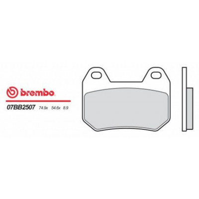 Garnituri frână originale BREMBO 07BB2507