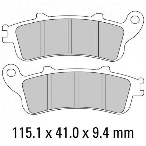 Garnituri frână FERODO FDB2075ST Garnituri frână FERODO FDB2075ST