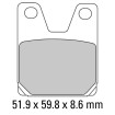 Garnituri frână FERODO FDB2084ST thumb