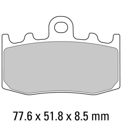 Garnituri frână FERODO FDB2125ST